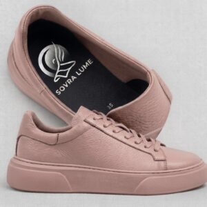 SCARPE - SOVRA LUME ROSA IN PELLE DI CASHMERE