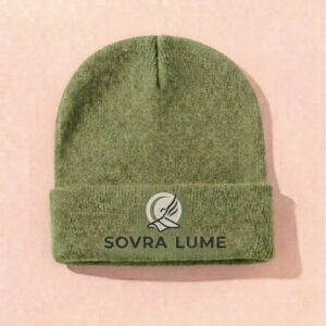 BERRETTO - SOVRA LUME VERDE IN COTONE MORBIDO
