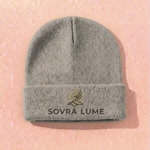 BERRETTO - SOVRA LUME GRIGIO IN COTONE MORBIDO