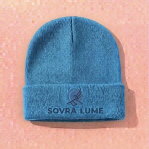 BERRETTO - SOVRA LUME AZZURRO IN COTONE MORBIDO