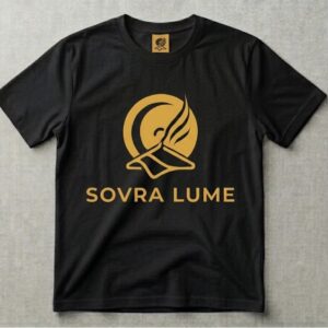 MAGLIETTA - SOVRA LUME NERO/GIALLO IN TESSUTO