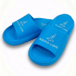 CIABATTE - SOVRA LUME AZZURRO FLUO IN GOMMA