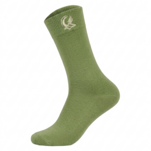 CALZINI - SOVRA LUME VERDE PISELLO IN COTONE